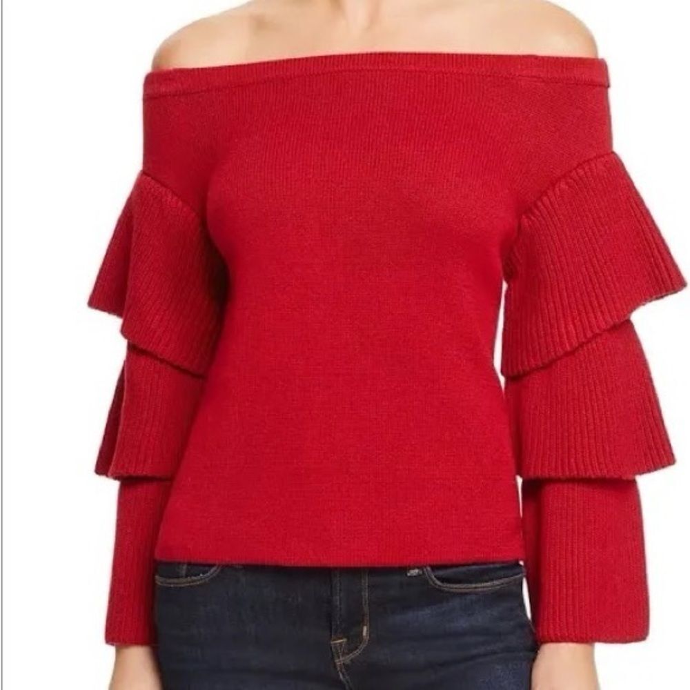Endless Rose Off-Shoulder Sweater | Size M | NWT
